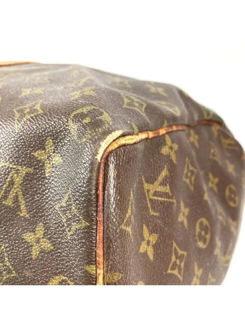 Louis Vuitton Boston Bag Keepall 50 Monogram Canvas Brown - Picture 6 of 9